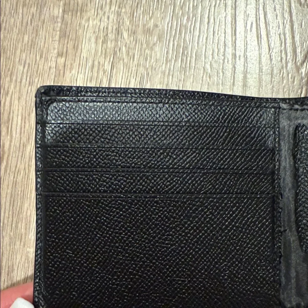 Coach Black Leather Wallet🎉Last Deal